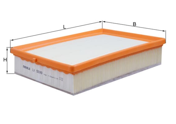 KNECHT Vzduchový filter LX 5599 1