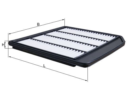 KNECHT Vzduchový filter LX 5823 1