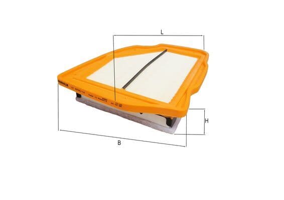 KNECHT Vzduchový filter LX 4898/14 1