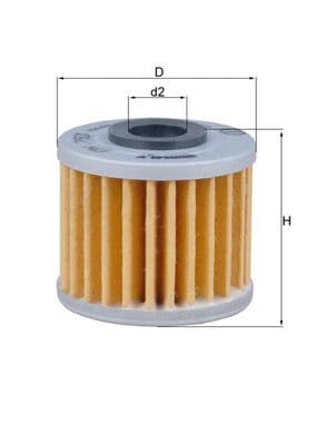 KNECHT Olejový filter OX 793 1