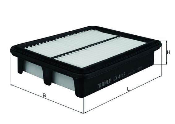 KNECHT Vzduchový filter LX4142 1