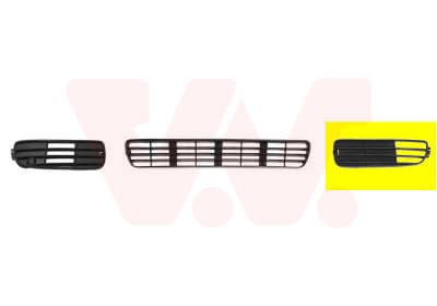 VAN WEZEL Vetracia mriežka v nárazníku 0322591 1