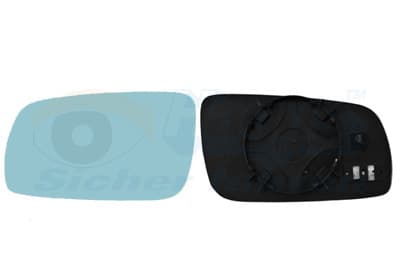 VAN WEZEL Sklo Vonkajšieho zrkadla 0323835 1