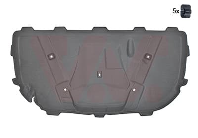 VAN WEZEL Izolácie motorového priestoru 0327460 1