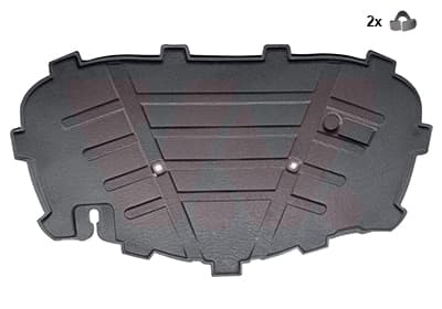 VAN WEZEL Izolácie motorového priestoru 0336460 1