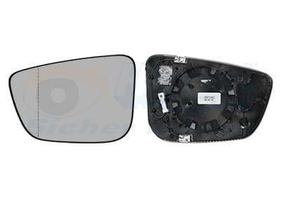 VAN WEZEL Sklo Vonkajšieho zrkadla 0550865U 1