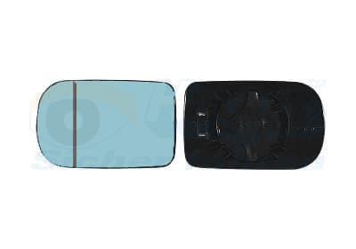 VAN WEZEL Sklo Vonkajšieho zrkadla 0639830 1