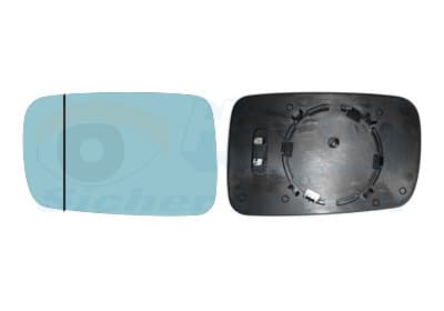 VAN WEZEL Sklo Vonkajšieho zrkadla 0647837 1