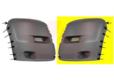 VAN WEZEL Nárazník 0983563 1