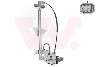 VAN WEZEL Mechanizmus zdvíhania okna 2545263 1