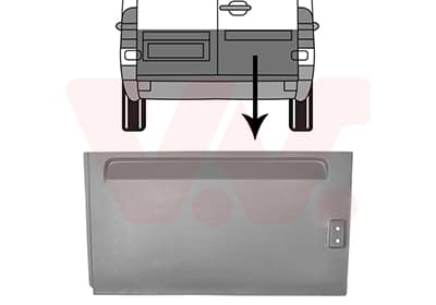 VAN WEZEL Zadné dvere 3075150 1