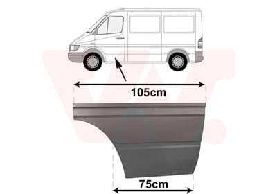 VAN WEZEL Dvere, karoseria 3075169 1