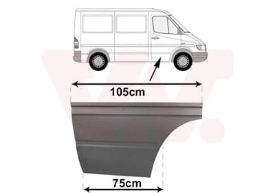 VAN WEZEL Dvere, karoseria 3075170 1