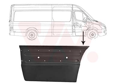 VAN WEZEL Dvere, karoseria 3077172 1
