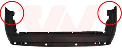 VAN WEZEL Nárazník 3706541 1