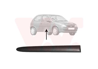 VAN WEZEL Ozdobná/ochranná lišta bočnej steny 3776430 1