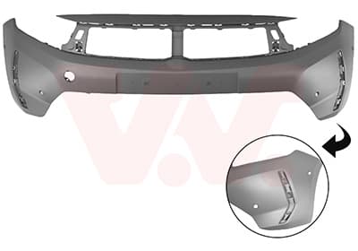 VAN WEZEL Nárazník 3818575 1