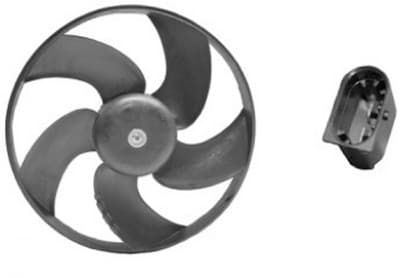 VAN WEZEL Ventilátor chladenia motora 4028745 1