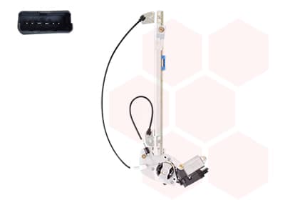 VAN WEZEL Mechanizmus zdvíhania okna 4348261 1