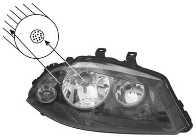 VAN WEZEL Hlavný svetlomet 4917964 1