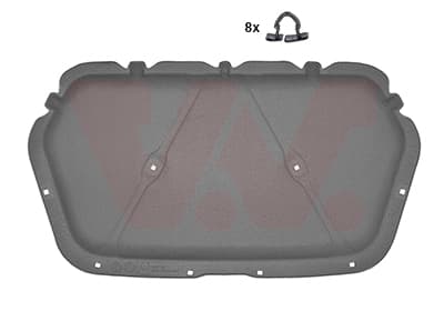 VAN WEZEL Izolácie motorového priestoru 5806460 1