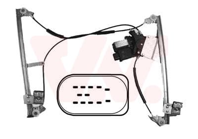 VAN WEZEL Mechanizmus zdvíhania okna 5825264 1