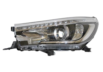 přední světlo HB3+LED (el. ovládané bez motorku) černé  L ACI 5488963 1