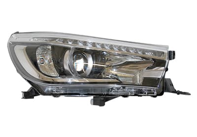 přední světlo HB3+LED (el. ovládané bez motorku) černé  P ACI 5488964 1