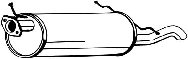BOSAL Koncový tlmič výfuku 171577 1