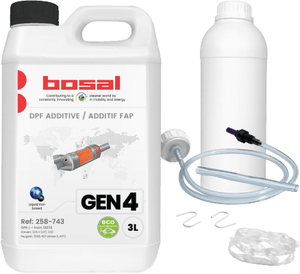 BOSAL Aditívum, regenerácia filtra pevných častíc 258-743 1