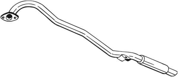 BOSAL Koncový tlmič výfuku 278549 1