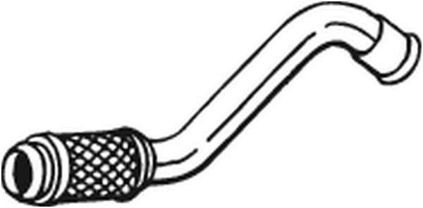 BOSAL Výfukové potrubie 700087 1