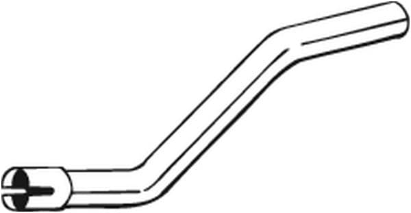 BOSAL Výfukové potrubie 750027 1