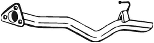 BOSAL Výfukové potrubie 750109 1