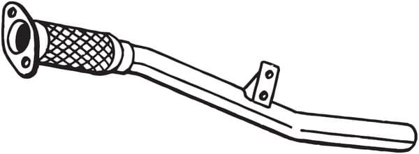 BOSAL Výfukové potrubie 750-301 1