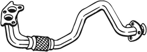 BOSAL Výfukové potrubie 753113 1