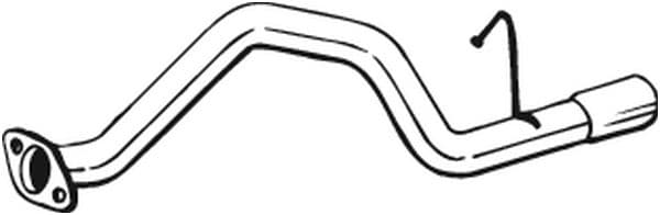 BOSAL Výfukové potrubie 351219 1