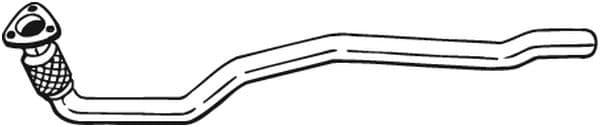 BOSAL Výfukové potrubie 800119 1
