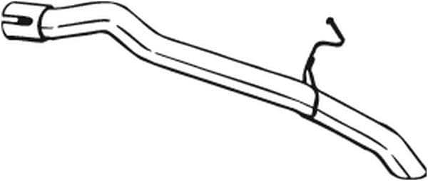 BOSAL Výfukové potrubie 840001 1