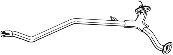 BOSAL Výfukové potrubie 850039 1