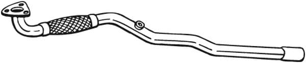 BOSAL Výfukové potrubie 852373 1