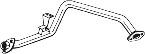 BOSAL Výfukové potrubie 885039 1