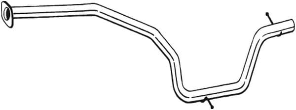 BOSAL Výfukové potrubie 900033 1