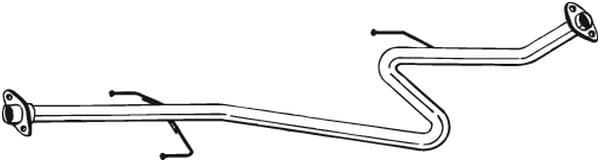 BOSAL Výfukové potrubie 937011 1