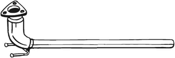 BOSAL Výfukové potrubie 800105 1
