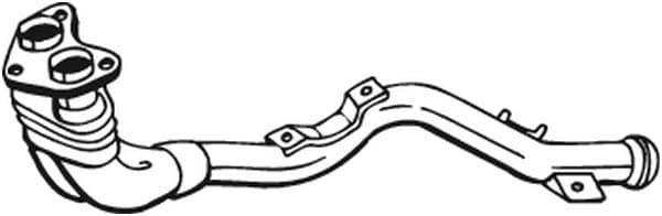 BOSAL Výfukové potrubie 787001 1