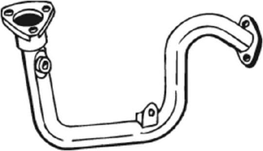 BOSAL Výfukové potrubie 791015 1