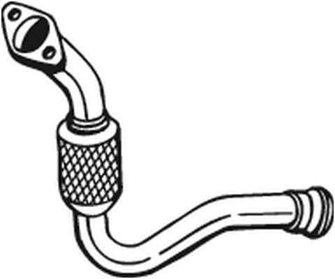 BOSAL Výfukové potrubie 713253 1