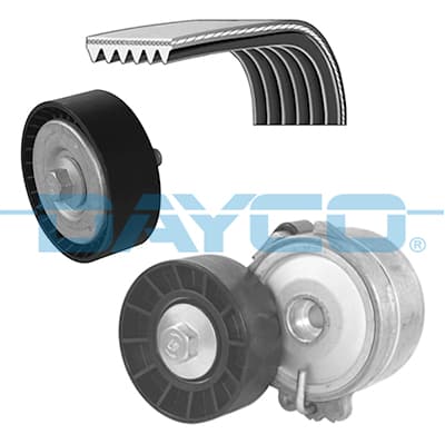 DAYCO Ozubený klinový remeň - Sada KPV328 1