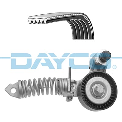 DAYCO Ozubený klinový remeň - Sada KPV344 1